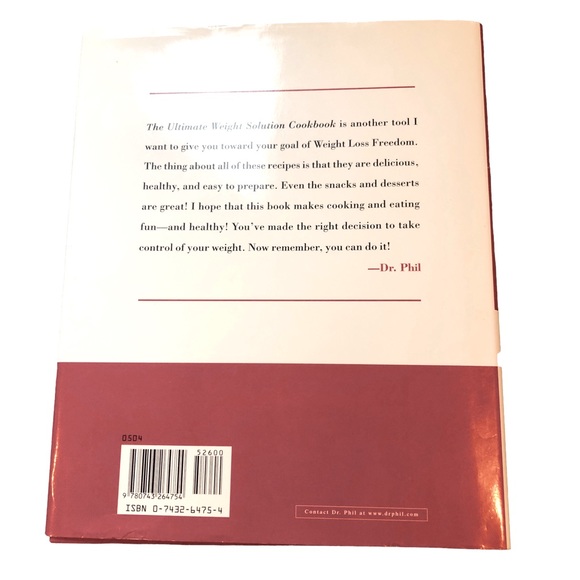 DR PHIL Weight Loss Cookbook companion “Ultimate Weight Loss Solution” Like new - Picture 10 of 12